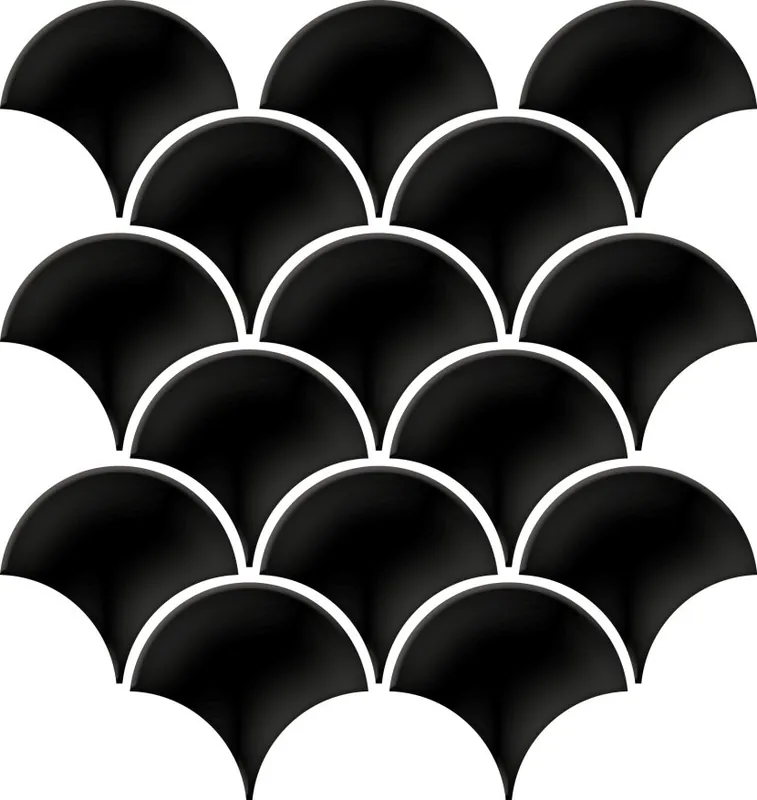 Black Scale Mosaic - obkládačka mozaika 31,5x30 lesk (164287) Fabrieksprijs