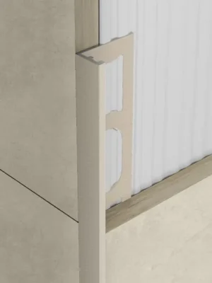 ZV/12,5 - profil pro venkovní roh, délka 270 cm, lakovaný hliník Trend Color Stone Sabbia - písek (88493) Laatste Kans