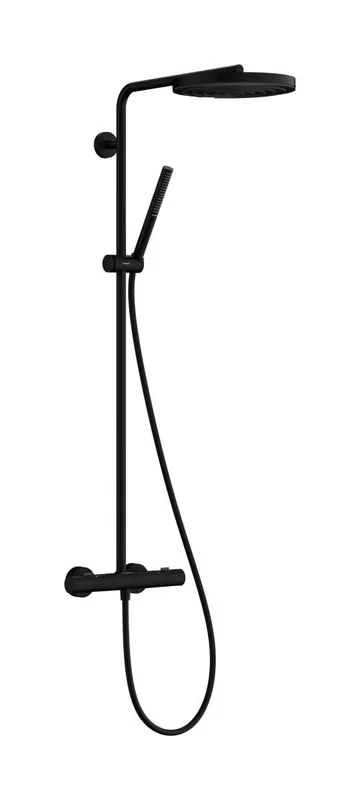 Favoriet Pulsify S Puro Showerpipe 260 1jet EcoSmart s termostatem Ecostat Fine, matná černá (24223670)