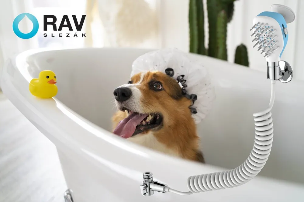 Vrácení Zdarma Ruční masážní sprcha pro psy (PS0063)