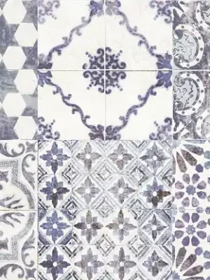 Merkproduct Madison County White/Blue A+B - obkládačka 25x60 mat (Madison County White/Blue A+B)