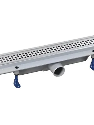 Superprijs Indy podlahový žlab s nerezovým roštem i pro dlažbu, L-810 mm, DN40 (73651)