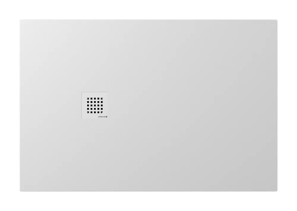 Treneca 160x90 vanička z litého mramoru, řezatelná, obdélníková, bílá mat (84311.11) Certifikovaný