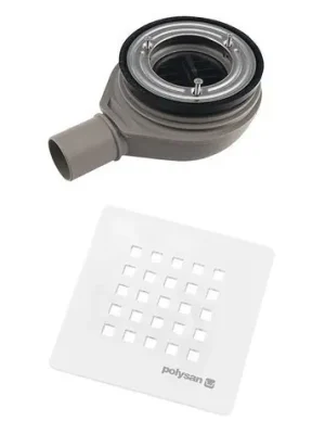 Kup Teď TRENECA vaničkový sifon, průměr 90 mm, DN40, krytka bílá mat (84999.10)