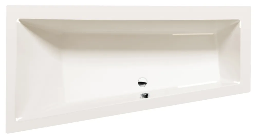Andra L asymetrická vana 170x90x45 cm, ivory (81111.40) Goedkoop