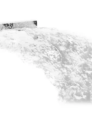 Tovární Cena CUT napouštěcí štěrbina 170x24 mm, chrom (PC10031)