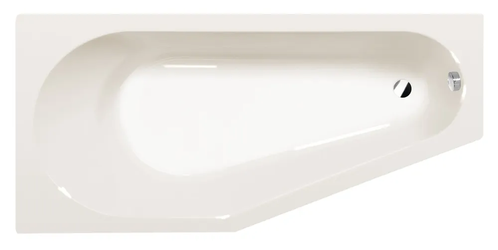 Blesková Nabídka Tigra L asymetrická vana 170x80x46 cm, ivory (90111.40)
