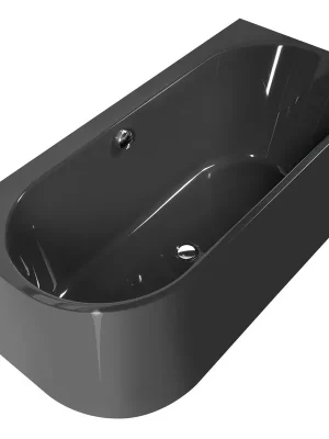 Výprodej Astra R Monolith asymetrická vana 160x75x60 cm, šedá (34611M.30)