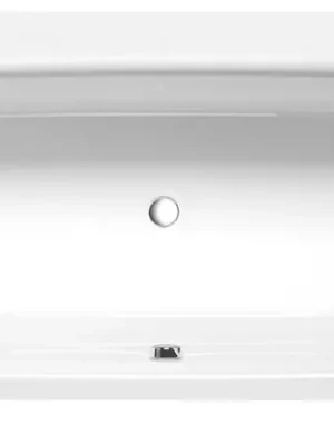 Exclusieve Akce Kvadra Slim obdélníková vana 180x80x47 cm, bílá (17611S)