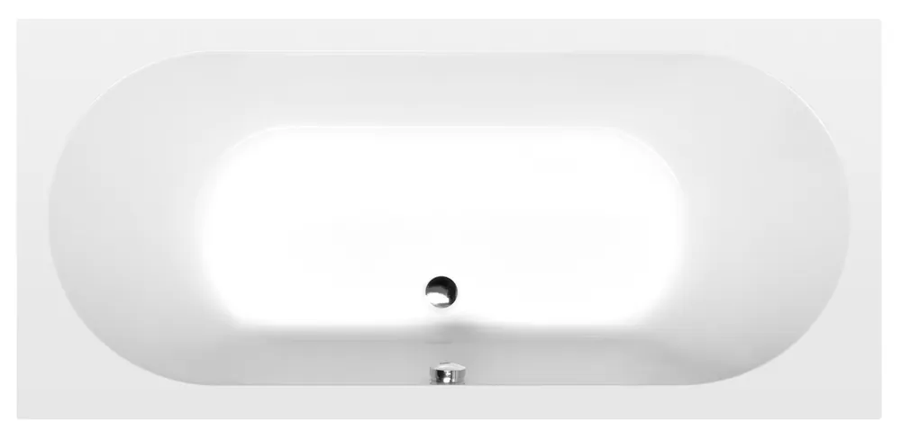 Levana obdélníková vana 170x80x39 cm, bílá mat (71745.11) Oblíbený