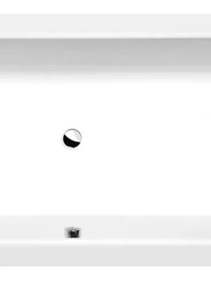 Vysoce Kvalitní Cleo Slim obdélníková vana 180x90x48 cm, bílá mat (13111.11)