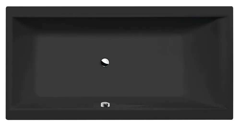 Cleo Slim obdélníková vana 180x90x48 cm, černá mat (13111.21) Víkendová Akce