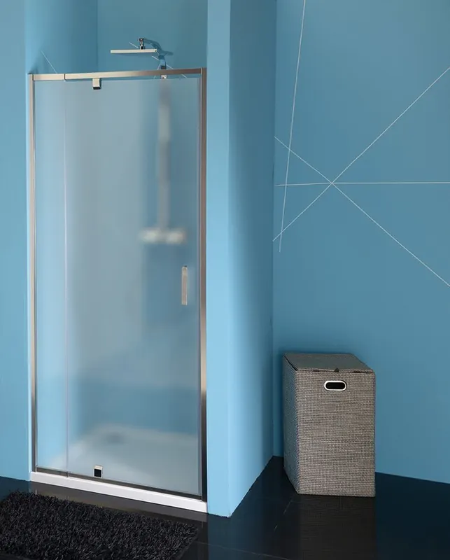 Blesková Nabídka Easy sprchové dveře otočné 880-1020mm, sklo Brick (EL1738)