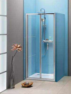 Ihned K Objednání Easy sprchové dveře skládací 900mm, čiré sklo (EL1990)