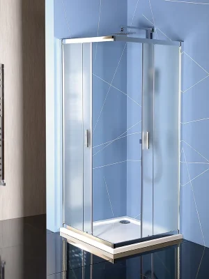 Weekendaanbieding Easy čtvercová sprchová zástěna 900x900mm, sklo Brick (EL5138)