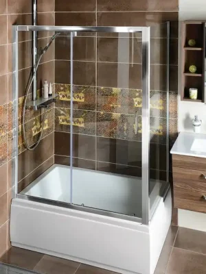 Výprodej Deep obdélníkový sprchový kout 1500x750mm L/P varianta, čiré sklo (MD1516MD3116)