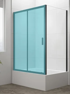 Deep Black boční stěna 750x1650mm, čiré sklo (MD3116B) Levný