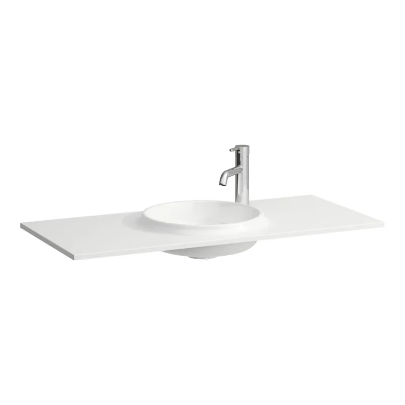 Gecertificeerd Lani - umyvadlo do nábytku slim 98x44,5 cm, Marbond bílá mat (H8140757571141)