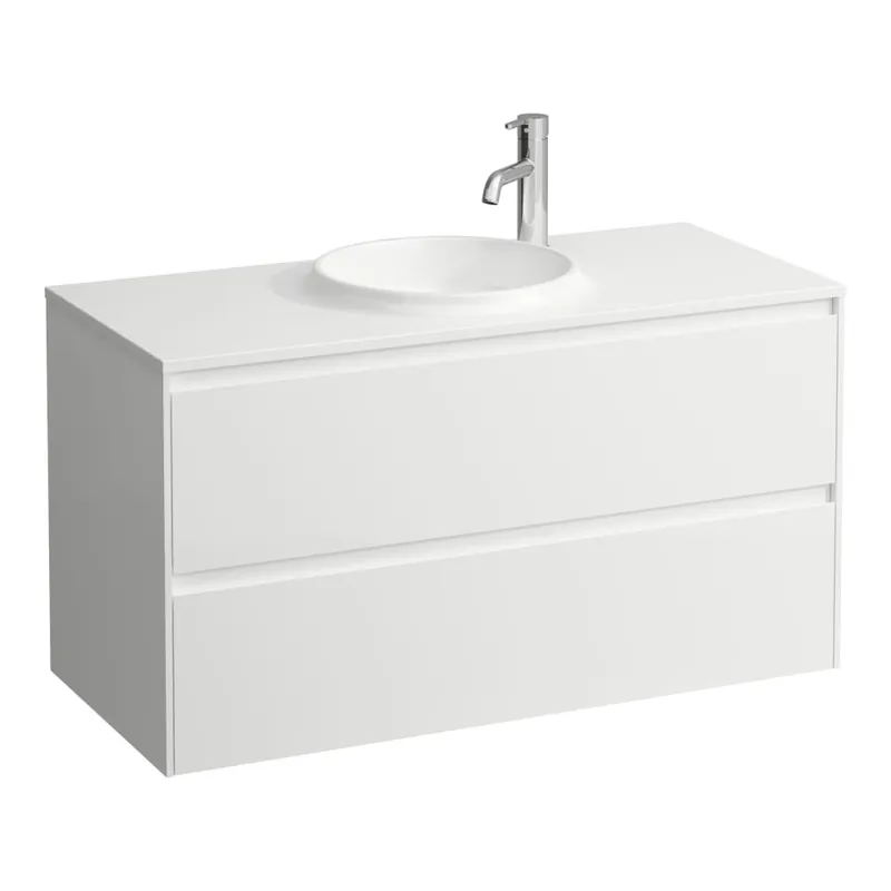 Finale Uitverkoop Lani - skříňka 97x44 pod umyvadlo H814075, 2 zásuvky, bílá matná (H4042721122601)