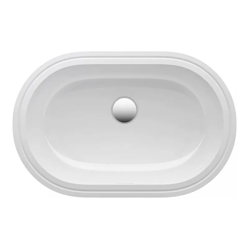 Veilige Betaling Savoy - umyvadlo vestavěné zdola 51x31, bez otvoru pro baterii, bílá mat (H8189457571091)