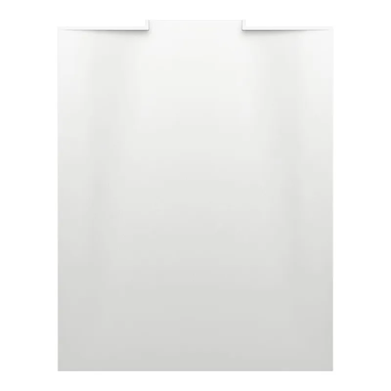 Nia - sprchová vanička 100x80, obdélníková, odtok do stěny, Marbond bílá mat (H2100320000001) Must-Have