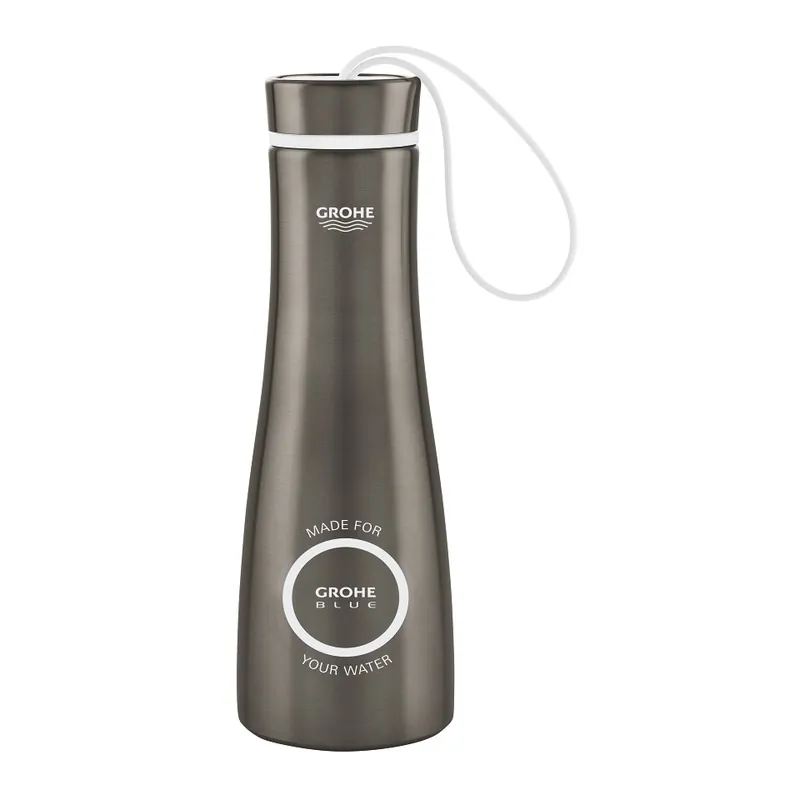 GROHE Blue - termo láhev na pití, kartáčovaný Hard Graphite (40848AL0) Goedkoop