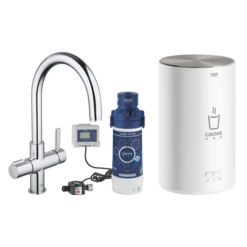 Bestel Nu Grohe Red Basic Duo - baterie a zásobník pro vroucí a teplou vodu (4l) (30320000)