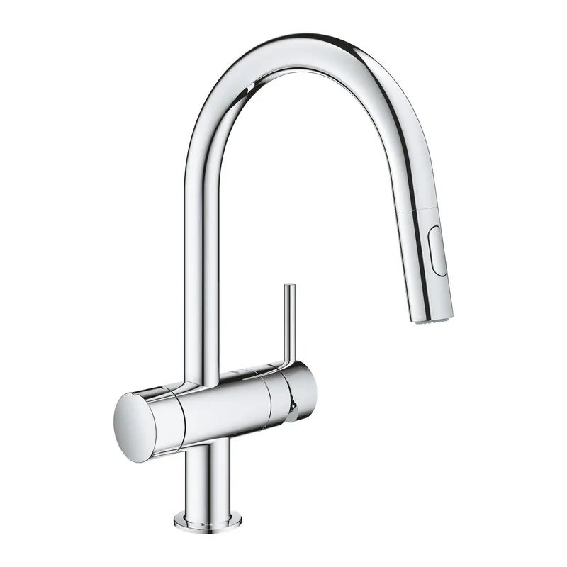 Direct Beschikbaar Minta - páková dřezová baterie, vytahovací sprška (31916000 Grohe)