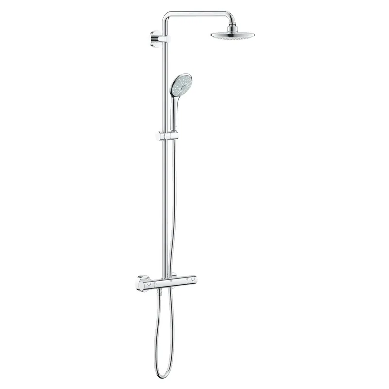 Euphoria System 180 - sprchový systém s termostatem na zeď (27296001) Seizoensaanbieding