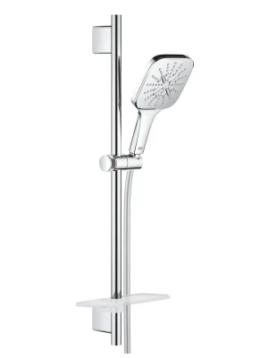 Beperkte Voorraad Rainshower SmartActive 130 Cube - sprchový set s tyčí, 3 proudy, tyč 60 cm (26583000)
