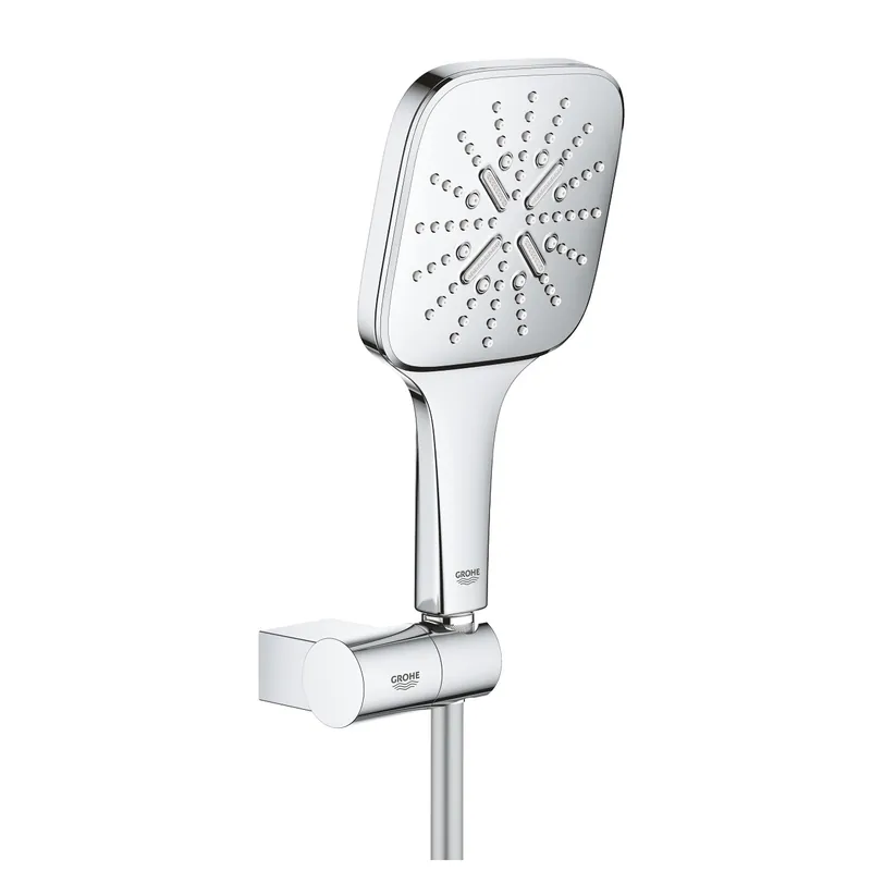 Flitsaanbieding Rainshower SmartActive 130 Cube - set pro upevnění na zeď se 3 proudy, průtok 8,5 l/min (26588000)