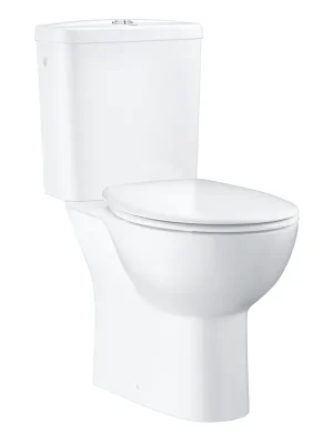 Bau Ceramic - kompletní WC sada, vodorovný odpad, včetně nádržky, boční napouštění a sedátka (39347000) Favoriet