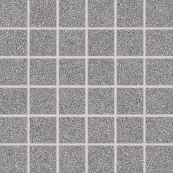 Superprijs Block - dlaždice mozaika 5x5 tmavě šedá, tl. 9 mm (DDM05782)