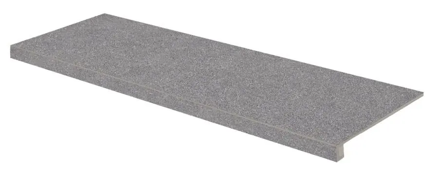 Block - schodová tvarovka rektifikovaná 29,8x119,8 tmavě šedá, tl. 9 mm (DCFVD782) Finale Uitverkoop