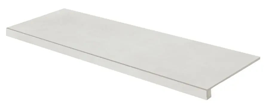 Extra - schodová tvarovka rektifikovaná 29,8x119,8 bílá, tl. 9 mm (DCFVD722) Meest Verkocht