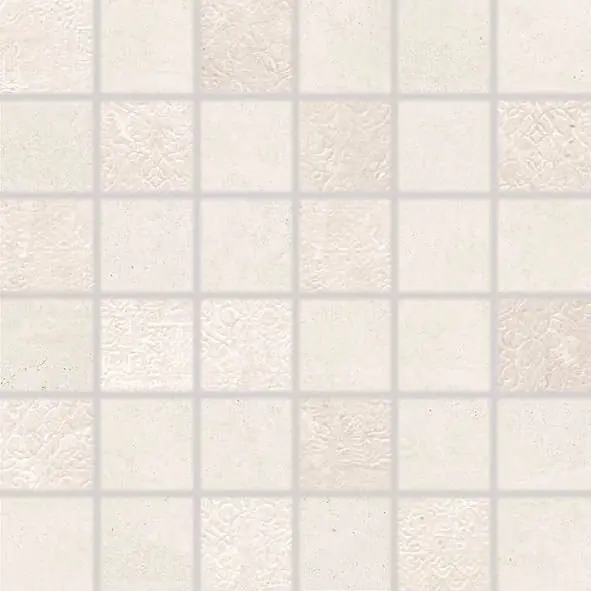 Uitverkoop Limestone - dlaždice mozaika 5x5 slonová kost, tl. 9 mm (DDM05800)