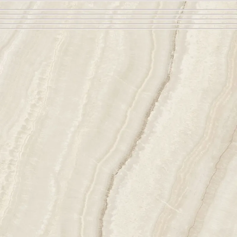 Onyx - schodovka rektifikovaná 59,8x59,7 béžová matná, tl. 9 mm (DCP62835) Bestel Nu