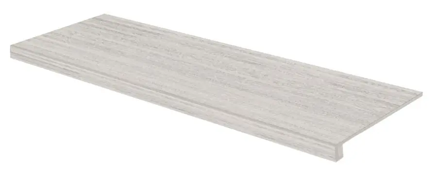 Plywood Latte - schodová tvarovka 29,8x119,8 bílá, tl. 9 mm (DCFVD841) Populair