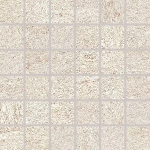 Quarzit - dlaždice mozaika 5x5 béžová, tl. 9 mm (DDM05735) Direct Beschikbaar
