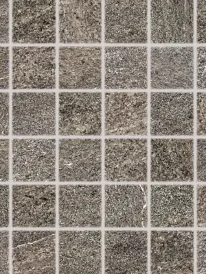 Beperkte Voorraad Quarzit - dlaždice mozaika 5x5 hnědá, tl. 9 mm (DDM05736)