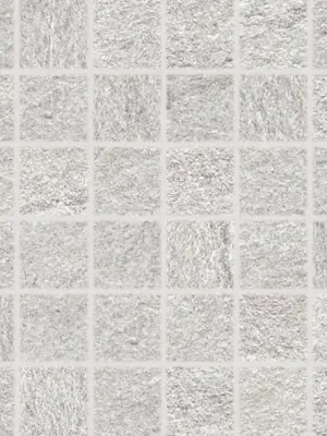 Alleen Vandaag Quarzit - dlaždice mozaika 5x5 šedá, tl. 9 mm (DDM05737)