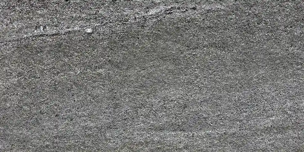 Quarzit - dlaždice rektifikovaná 29,8x59,8 tmavě šedá reliéfní, tl. 9 mm (DARSR738) Koopje