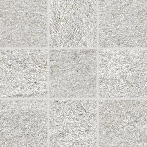 Quarzit - dlaždice rektifikovaná 9,8x9,8 šedá, tl. 9 mm (DAR11737) Koopje