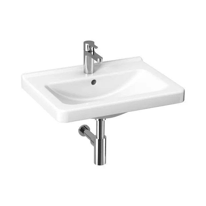 Cubito - umyvadlo 60 cm, s otvorem pro baterii, JikaPerla (H8104231001041) Snelle Levering