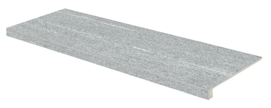 Vals Natural - schodová tvarovka 29,8x119,8 šedá, tl. 9 mm (DCFVD847) Gecertificeerd