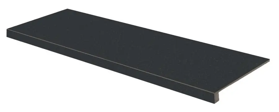 Compila Coal - schodová tvarovka rektifikovaná 29,8x119,8 hnědočerná, tl. 9 mm (DCFVD871) Meest Verkocht