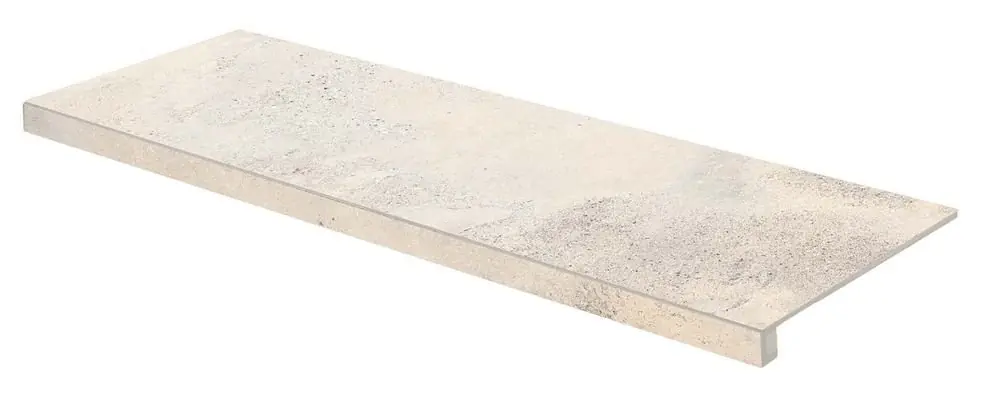 Craft Chamotte - schodová tvarovka rektifikovaná 29,8x119,8 cm světle béžová (DCFVD891) Direct Beschikbaar