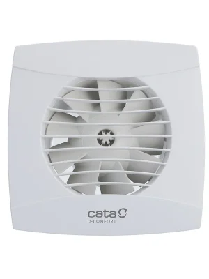CATA UC 10 Hygro - nástěnný ventilátor, nastavitelný výkon, vlhkost a doběh, bílý (01200200) Must-Have