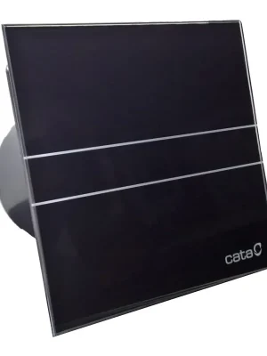 Superprijs CATA E120 GB sklo - nástěnný ventilátor, černý (00901402)