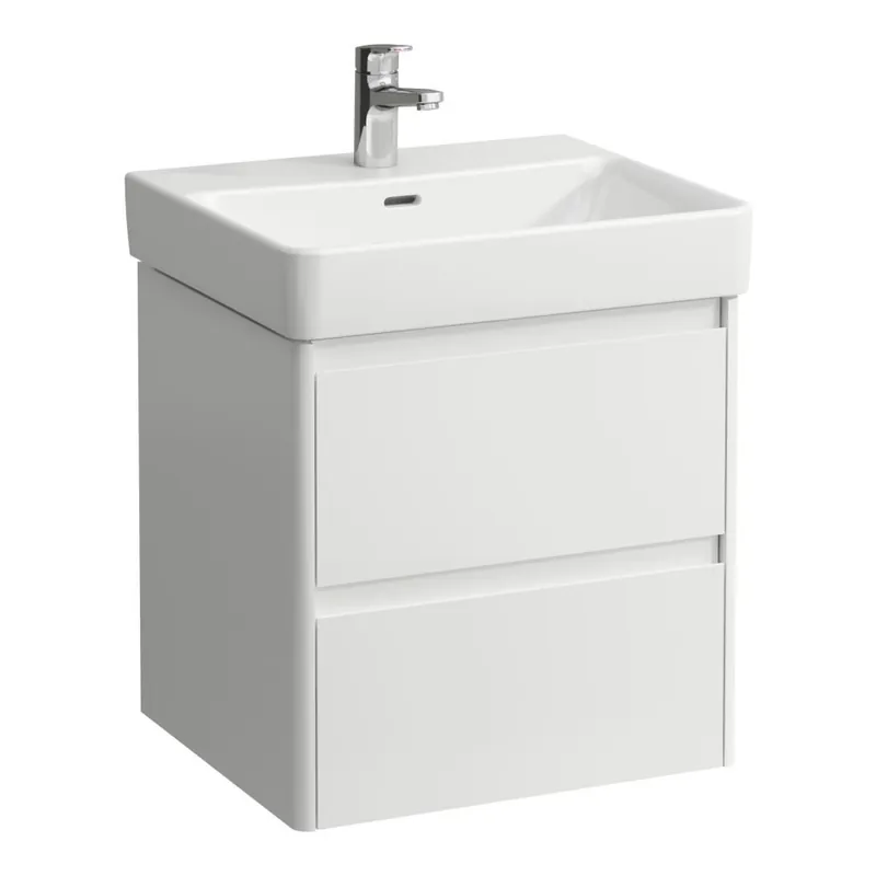 Aanbieding Base 2.0 - skříňka 52x45 pod umyvadlo H810862 a H810962, bílá lesklá (H4112421082611)